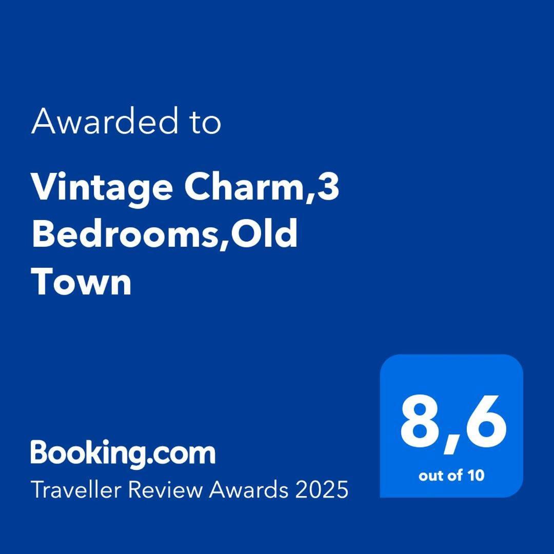 Vintage Charm,3 Bedrooms,Old Town Krakkó Kültér fotó